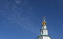 Отреставрированный надвратный Входоиерусалимский храм