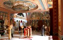 Внутри храма в честь Собора Дивеевских святых