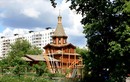 Строящийся храм св. равноап. кн. Ольги в Останкине