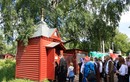 У часовни св. блж. Матроны Московской в Мытищах
