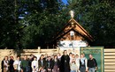 У Всехсвятского храма в Мытищах