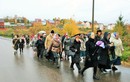 По Сергиеву Посаду через речку Кончуру