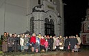 После богослужения у Успенского собора