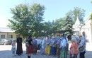 Наш замечательный гид Людмила рассказывает о Казанском храме