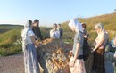 У камня явления вмч. Георгия Победоносца