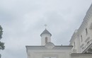 Восточная стена Крестовоздвиженской церкви