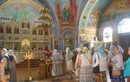 В храме пророка Божия Илии в Саках