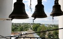 На колокольне Богородицерождественского храма Рославля