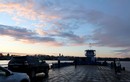 На пароме через Волгу